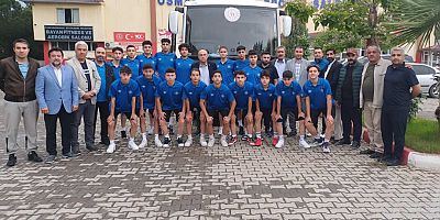 Helete Demirspor, U-15 Türkiye Şampiyonası için Kahramanmaraş'ı Temsil Etmek Üzere Yola Çıktı