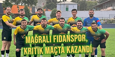 Mağralı Fidanspor, Edelerspor'u Mağlup Etti