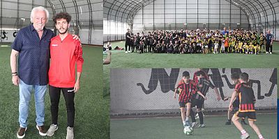 Mahmut Alpaslan'ın Katıldığı Onikişubat İdmanyurdu Futbol Okulu 1. Geleneksel 23 Nisan Futbol Turnuvası sona erdi