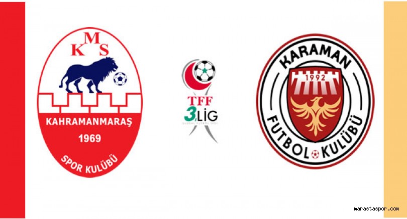 Kahramanmaraşspor 0-1 Karaman FK - Özet
