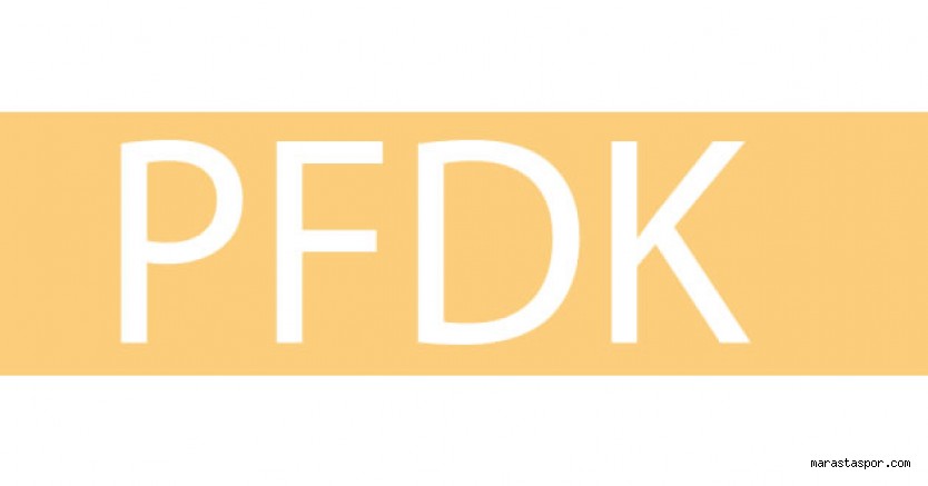 Kahramanmaraşspor, PFDK'ya sevk edildi