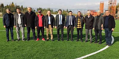 Kahramanmaraş'ta Futbol Sahaları İncelendi